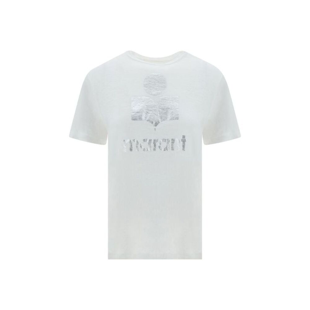 Isabel Marant Étoile White Linen Women's T-Shirt